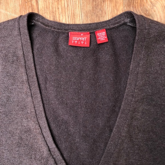 Vintage Esprit cotton cardigan - Picture 2 of 3